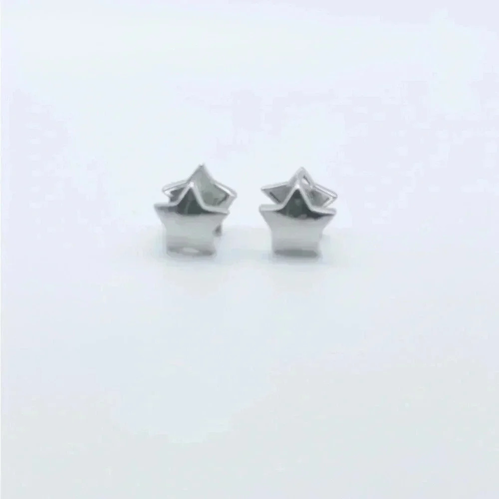 STAR Petit Hoops Earrings